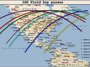  ISS Field Day passes: Each segment starts and ends when the US coastline is on the horizon of the ISS.

 

 